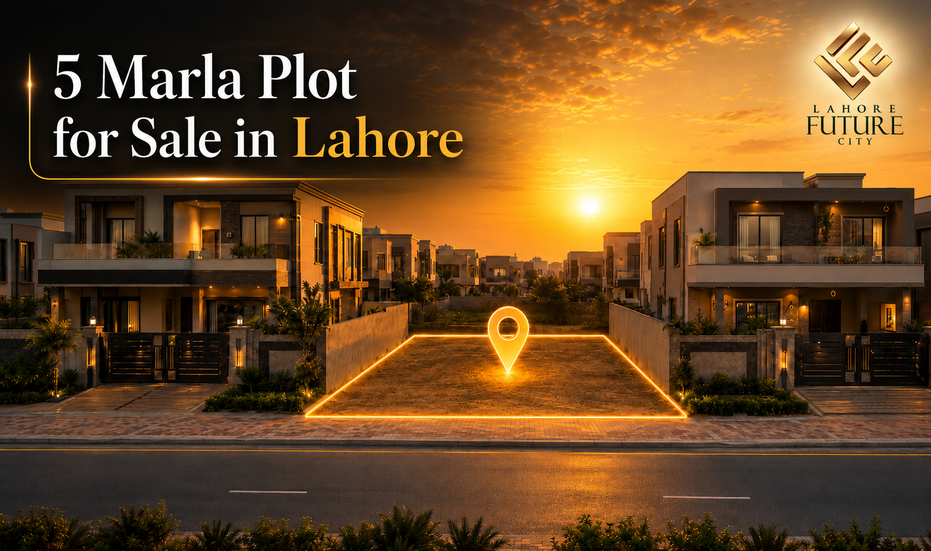 5 Marla Plot for Sale in Lahore